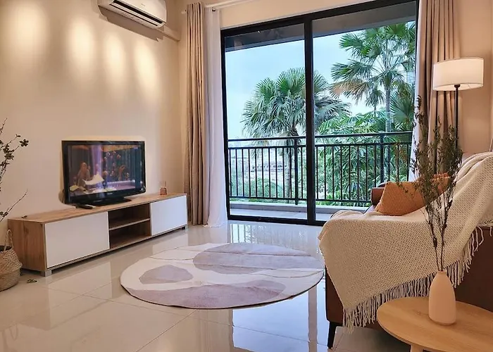 Garden View 4 Pax, 2 Br 10 Min From Ciq