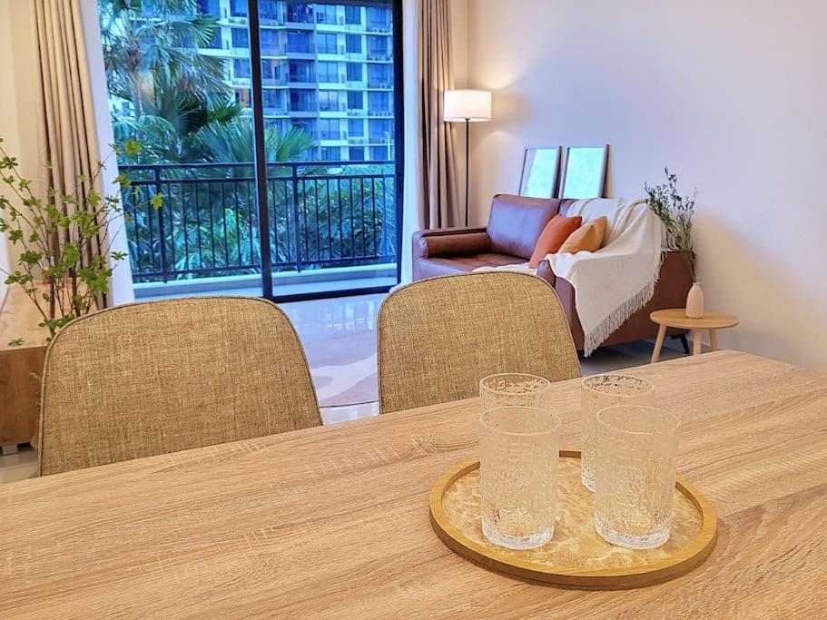 Garden View 4 Pax, 2 Br 10 Min From Ciq Apartment